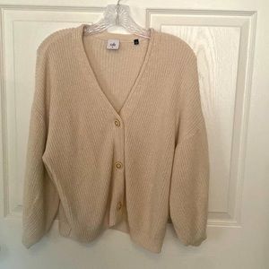 Cabi Bishop cardigan button front knit sweater. Style 5447.